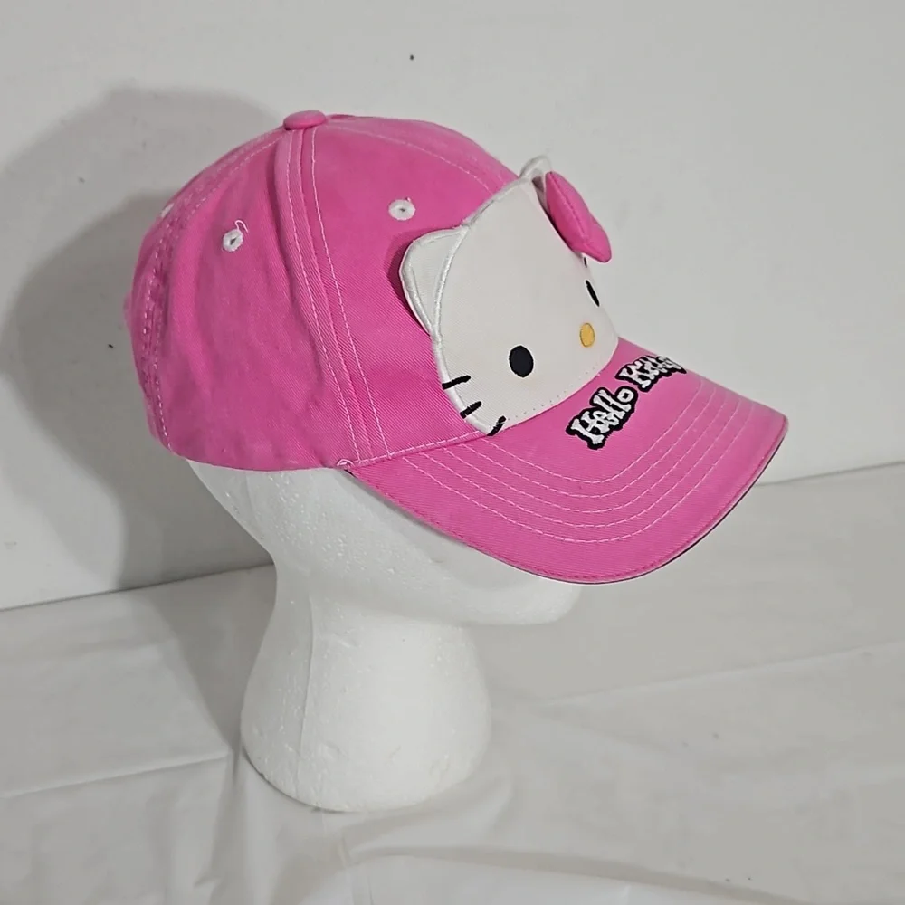 little girl sanrio Hello Kitty pink novelty baseball cap